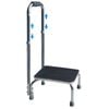 Equipmed Bath and Shower Assistance Step Mobility Aid, 150kg Max Capacity, with Handle Height Adjustment