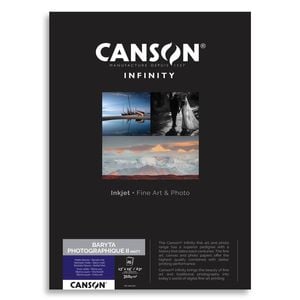 Canson Baryta Photographique Ii Matt 310gsm A3+ X 25 Sheets