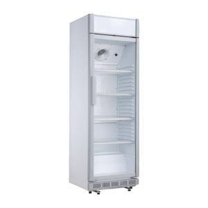 Polar C-series Upright Display Cooler With Light Box 346ltr - Commercial Drink Fridges (cc064-a)