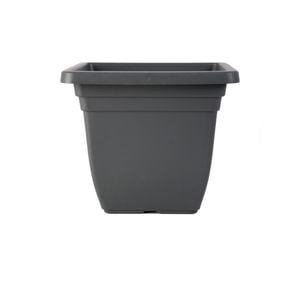 Northcote Pottery 300mm Graphite Villa Square Plastic Pot