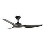 FanForce Capri II 52" ABS 3 Blade Smart DC Ceiling Fan with Remote Control