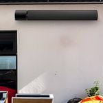 Jumbuck 2200W Black Alfresco Strip Heater