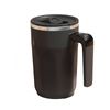 Catzon Self Stirring Coffee Cup 400ml Magnetic Automatic Mug With Digital Display-black