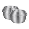 SOGA 2X Stainless Steel Nesting Colander & Basin-Set of 5
