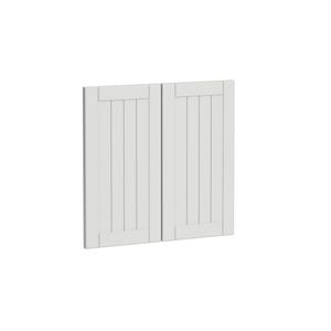 Kaboodle 600mm Sesame Salt Country Med Rangehood Doors - 2 Pack