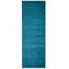 Contemporary Handwoven Wool Rug-Unity 6230-Turquoise-80x300cm