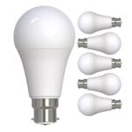 Brilliant B22 A60 1525lm LED Dimmable 15W Globe - 6 Pack