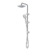 Caroma WELS 4 Star 7.5L/min Chrome Luna Shower On Rail