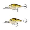 2x 13 Fishing 60mm Troll Hunter Crankbait Fish Lures 2.5m Diver -Truffle Butter