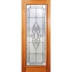 Woodcraft 2040 x 820 x 40mm Entrance Door 1Lite TG Glass TG2 Glass3CBB