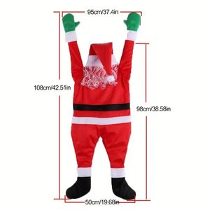 Lifebay The Jolly Ascent: Santa Claus Climbing Christmas Cheer