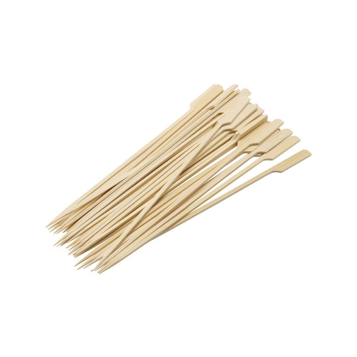 Jumbuck Flat Bamboo BBQ Skewers - 50 Pack