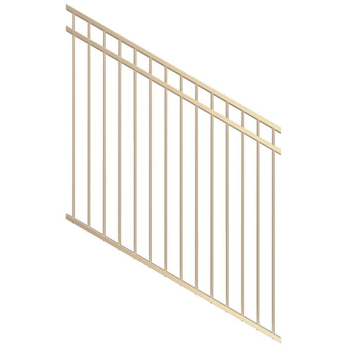 ProtectorAl 350 - 1200 x 1200mm Primrose Raked 16-30º DTR All Up Pool Fence Panel