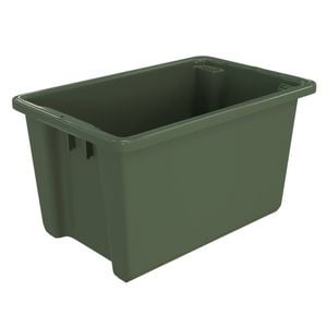 Handy Storage 70L Khaki Heavy Duty Storage Crate 