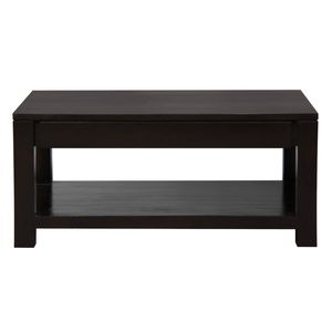 Centrum Furniture Amsterdam 2 Drawer Coffee Table - Chocolate
