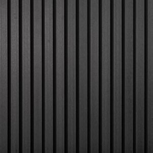 Ekodeck 219 x 26mm 1.8m Carbon Batten Screen Castellated Panel