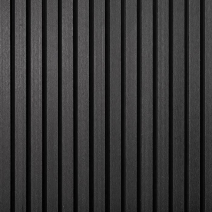 Ekodeck 219 x 26mm 1.8m Carbon Batten Screen Castellated Panel