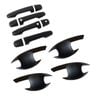 Door Handles Bowl Inserts Cover for Mitsubishi Pajero Sport 2015-2025 Matt Black protector