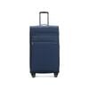 Tosca Vega 32" Checked Travel Trolley Travel Luggage Suitcase - Navy