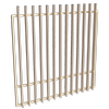 ProtectorAl 1201-1500W x 1500H Primrose Aluminium Radiator Garden Gate