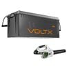 Voltx 12v 300ah Lithium Battery + 40v Leaf Blower