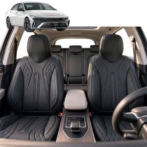 Australian Goose Front Seat Covers for Hyundai i30 N 2021 - Current (Sedan) - PU Leather, Black (2pc)