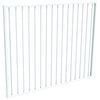 ProtectorAl 1470 x 1200mm Pearl White Aluminium Flat Top Garden Gate
