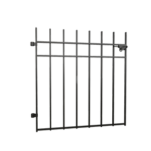 Peak Products 850mm Black No-Dig Manchester Gate Fencing