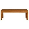 Centrum Furniture Amsterdam Solid Mahogany Timber Bench 120 x 35 cm - Light Pecan