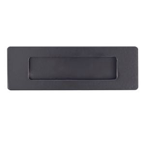 Windsor Brass 126mm Black Flush Pull