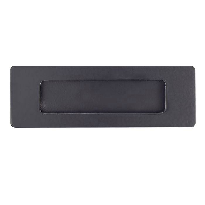 Windsor Brass 126mm Black Flush Pull