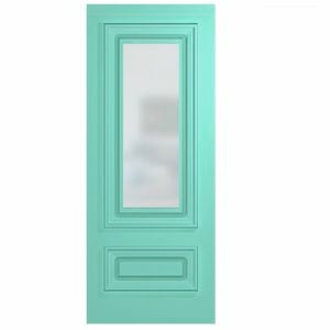 Hume Doors 1980 x 810 x 40mm Glazed Etchlite Regency Entrance Door