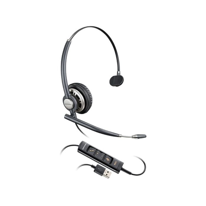 Plantronics Encore Pro Noise Cancelling Hw715 Uc Usb-a Headset [203476-01]