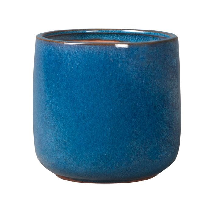 Northcote Pottery 16 x 16cm Forest Green Glazed Oslo Drum