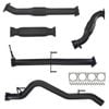 Ignite Exhausts Turbo Back For Mitsubishi Ml Triton 3.2l 3" Cat & Hotdog 409 Stainless Steel