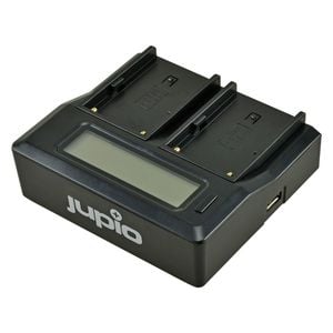 Jupio Dedicated Duo Charger w/ LCD For Sony BP-U Series Batteries