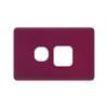 DETA Orchid Flower S-Line Single Power Point Cover Plate
