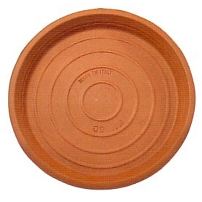 Northcote Pottery Terracotta Italian Saucer - 110mm