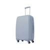 Costway 20" Carry-on Luggage Lightweight Hardshell Trolley Travel Suitcase Adjustable Blue