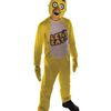 Striker Entertainment FNAF Chica Deluxe Costume Jumpsuit Child Halloween Yellow