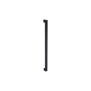 Zanda 900mm Black Matt Back To Back Polo Pull Handle 7101BBBLK