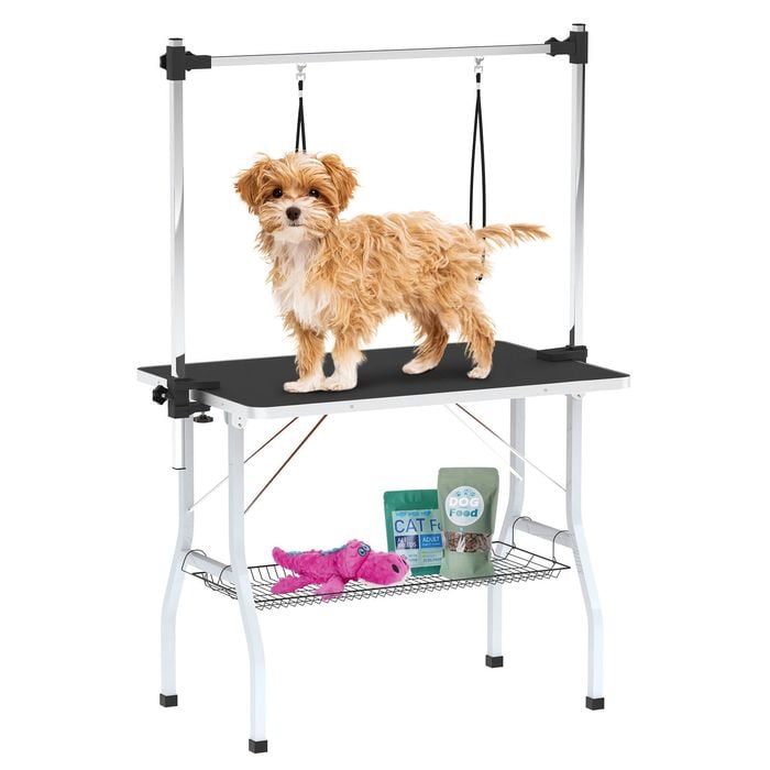 Advwin Pet Grooming Table Dogs Cats Salon Table Loops Bunnings