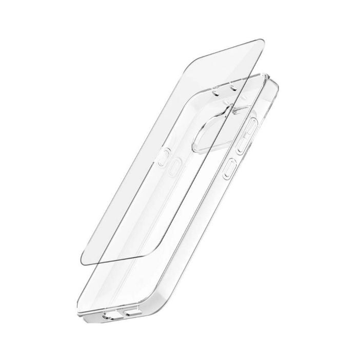 ITSKINS Essential 360 Bundle for Nothing Phone 4a Clear Case Glass Protector