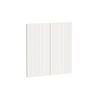 Kaboodle 600mm Vanilla Essence V-Groove Rangehood Doors - 2 Pack