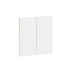 Kaboodle 600mm Vanilla Essence V-Groove Rangehood Doors - 2 Pack