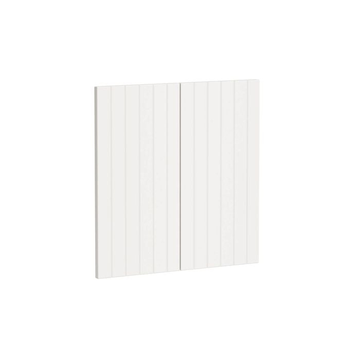 Kaboodle 600mm Vanilla Essence V-Groove Rangehood Doors - 2 Pack