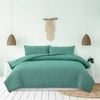 Ardor Boudoir King Tuscan Polyester Quilt Cover/Pillowcase Set - Teal