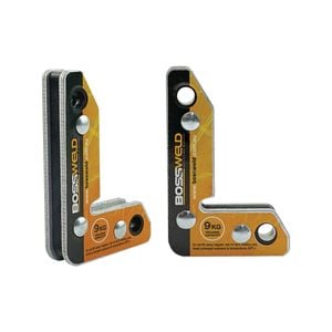 Bossweld Right Angle Magnet 2 Piece Set