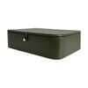 SS Collective Moss Green Stitched With Gold Decorative Box 28x18cm
