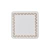 Clevinger Set of 4 MDF Coasters Gold Border